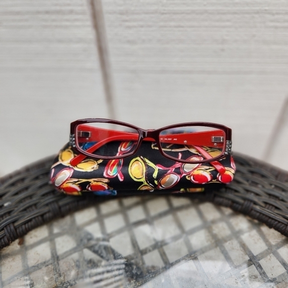 Valentino Eyeglasses VAL5657 Rectangular Frames - Picture 11 of 11